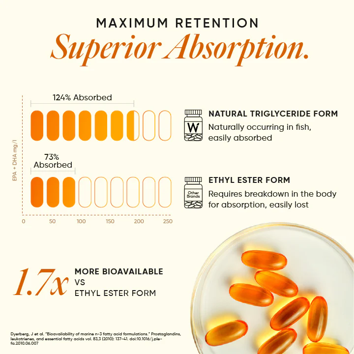 3x Strength Omega 3 Fish Oil - Image 3