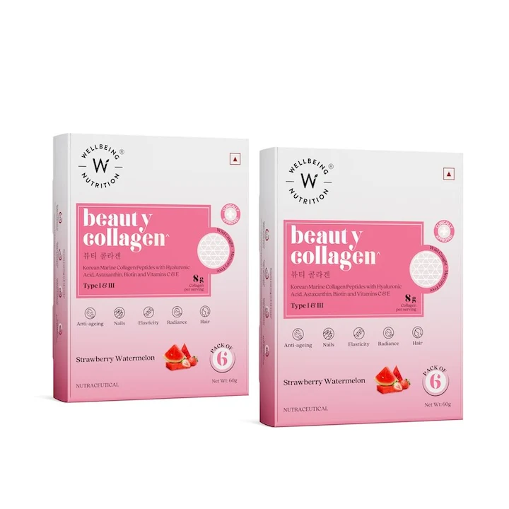 Beauty Collagen Strawberry Watermelon Flavor Sachets(Box of 6) - Image 12
