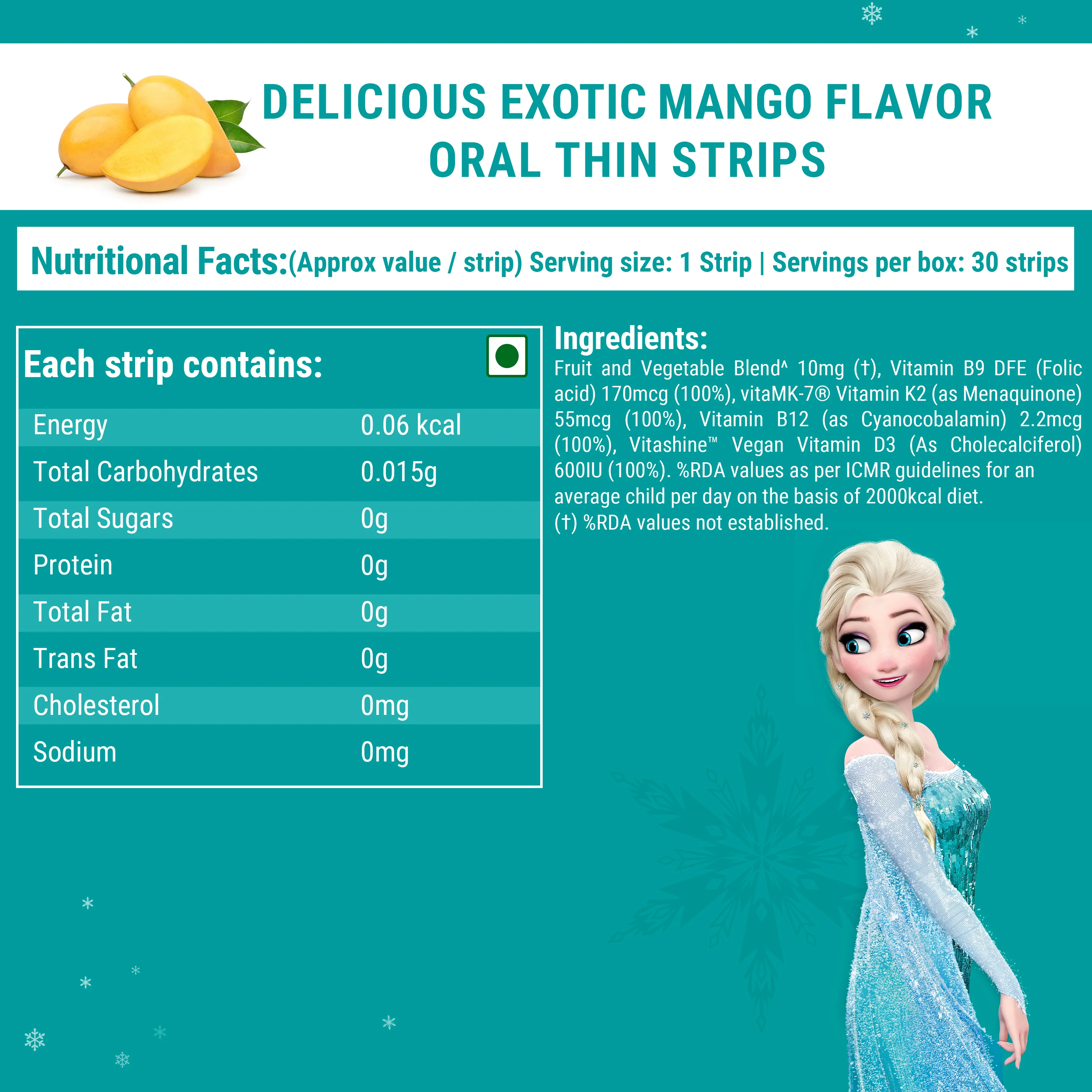 Disney Frozen Natural B12 + D3 - Image 8