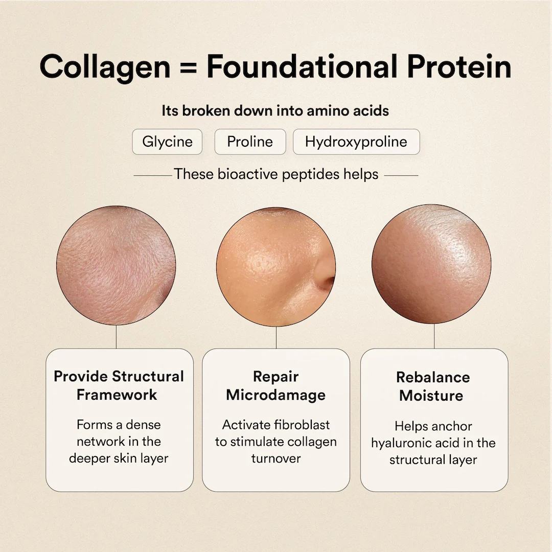 Glow Korean Marine Collagen Peptides with Liposomal Glutathione & Vitamin C | Tropical Bliss Flavour | 250g - Image 8