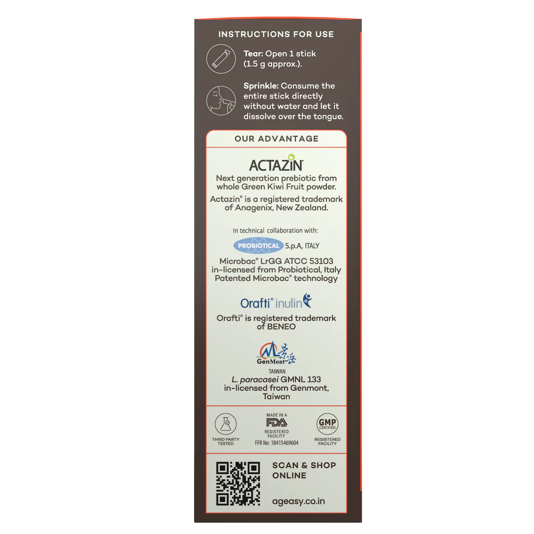 Gut Balance | Leaky Gut & Microbial Balance | For Seniors | 15 Sachets - Image 11
