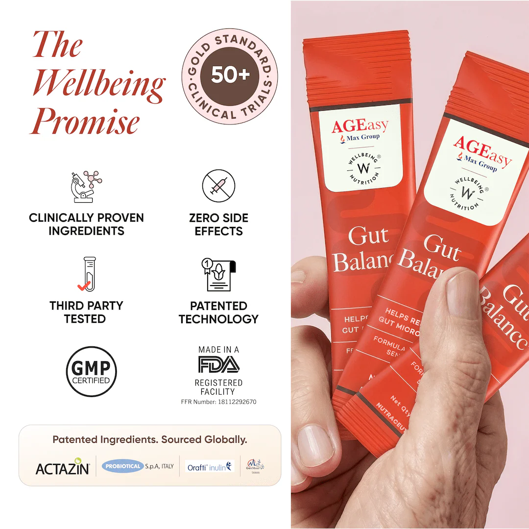 Gut Balance | Leaky Gut & Microbial Balance | For Seniors | 15 Sachets - Image 9