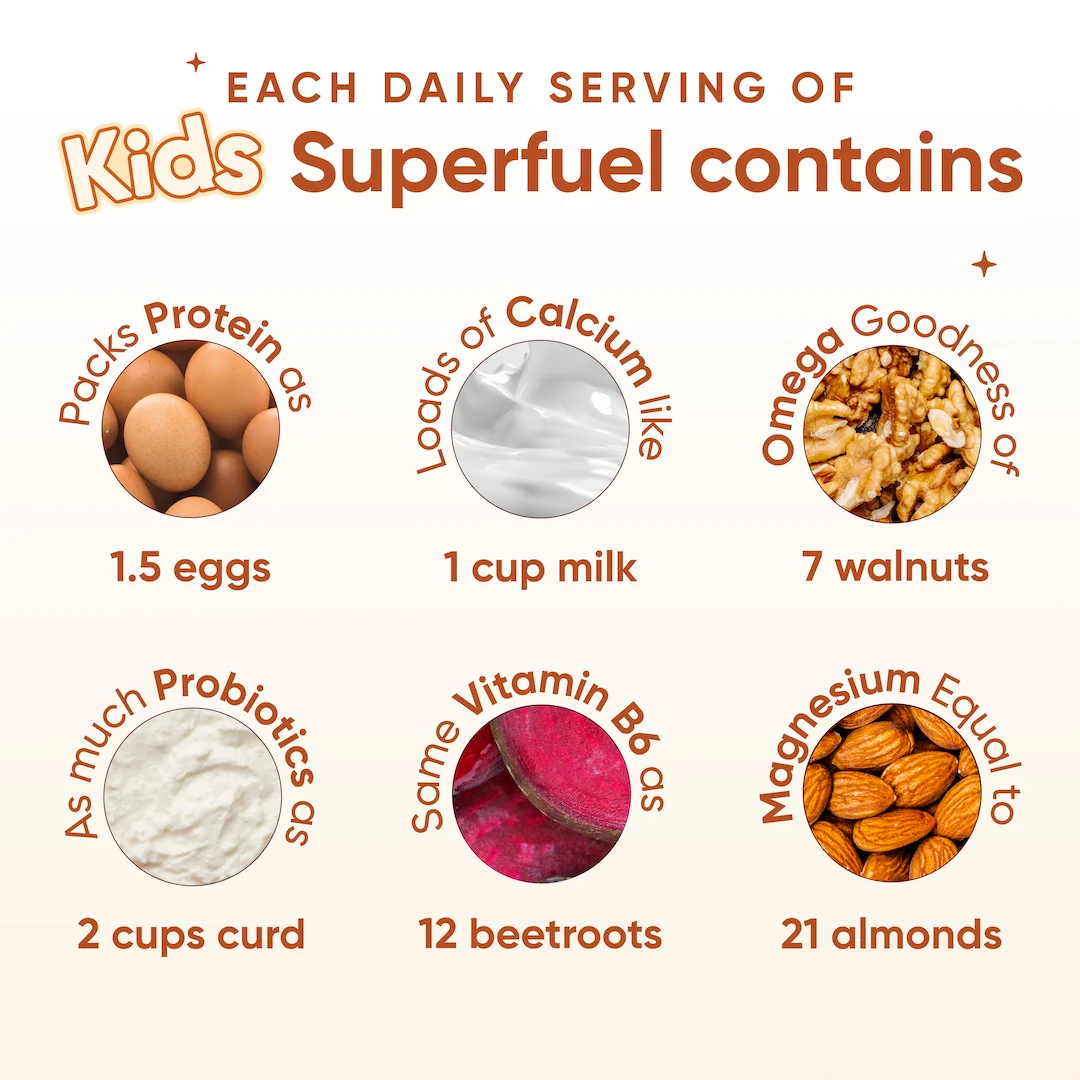 Kids Superfuel | Creamy Vanilla | Nutrition Mix - Image 9