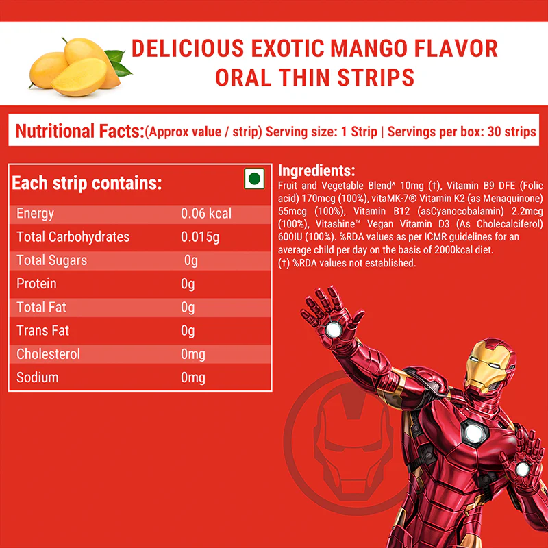 Marvel Natural B12+ D3 - Image 8