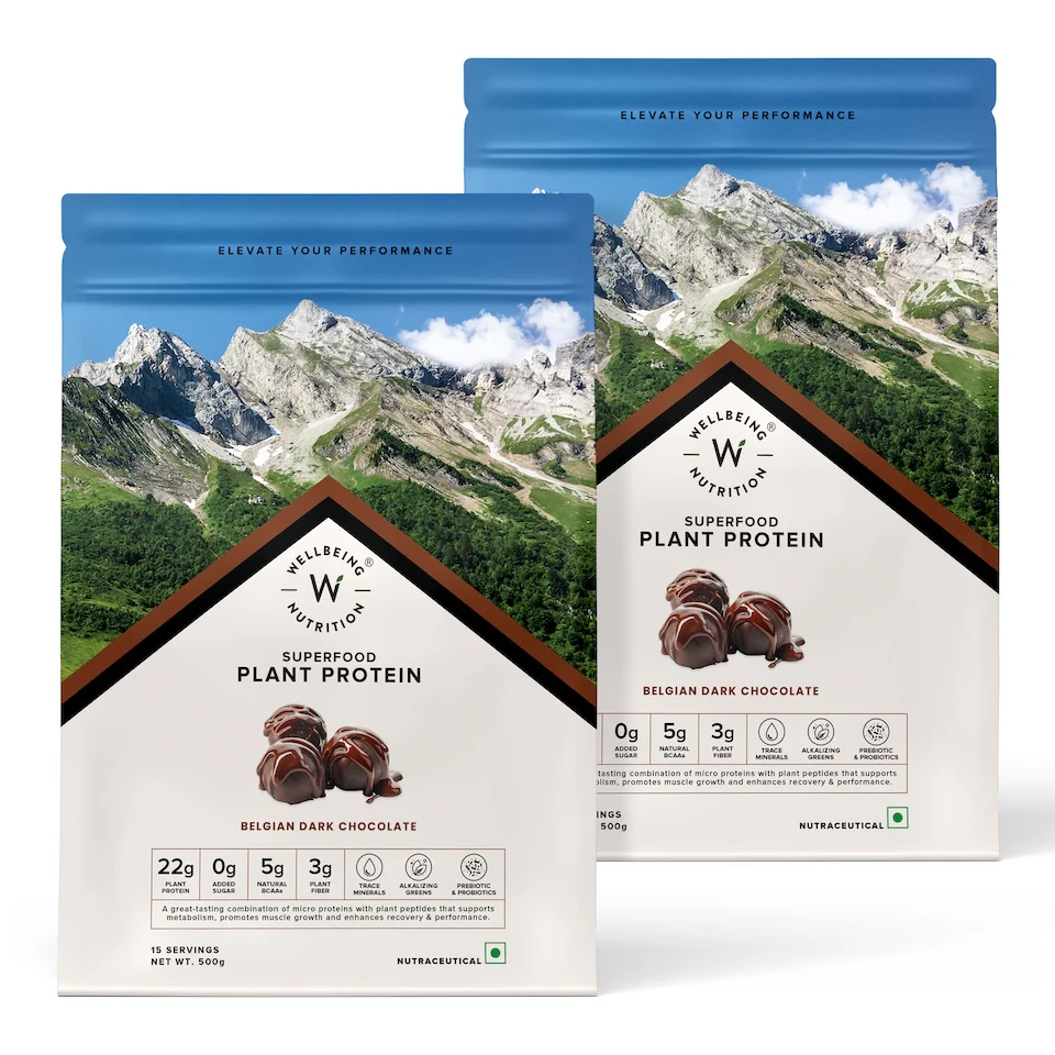 Vegan Protein 22g | 500g | 3B CFU Probiotics | Belgian Dark Chocolate - Image 13