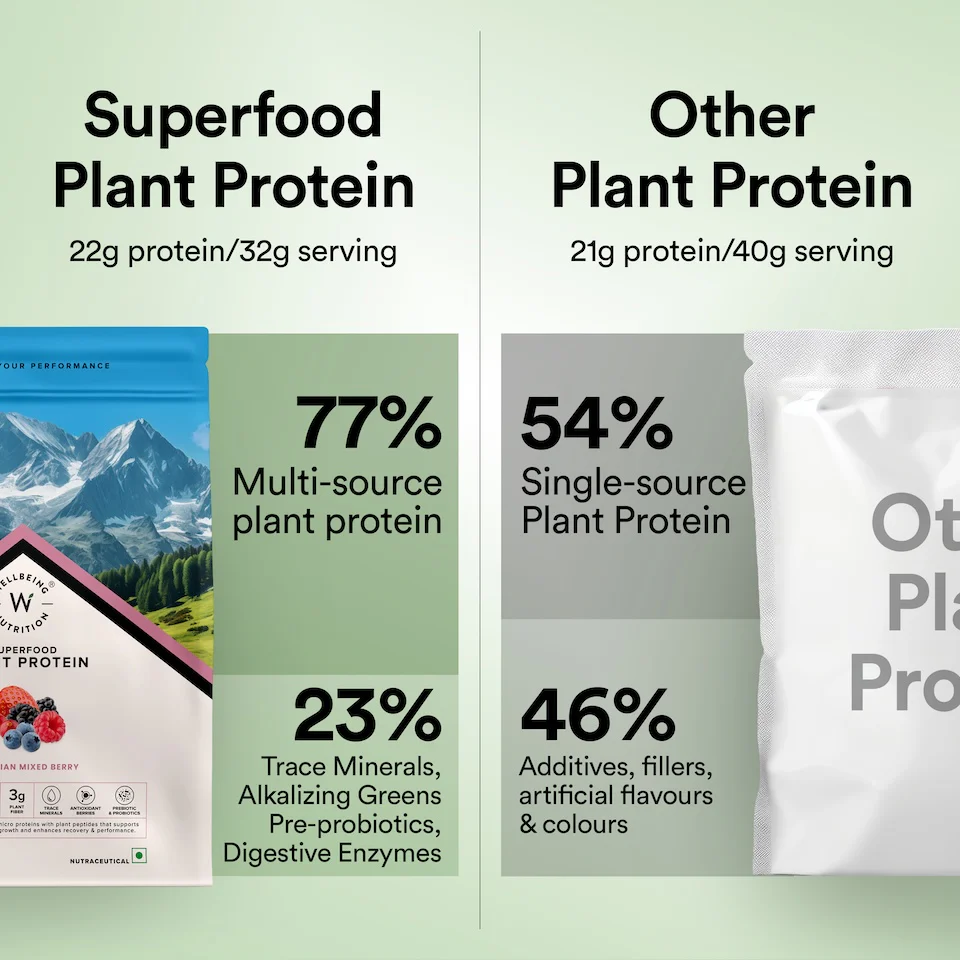 Vegan Protein 22g | 500g | 3B CFU Probiotics | Canadian Mixed Berry - Image 8