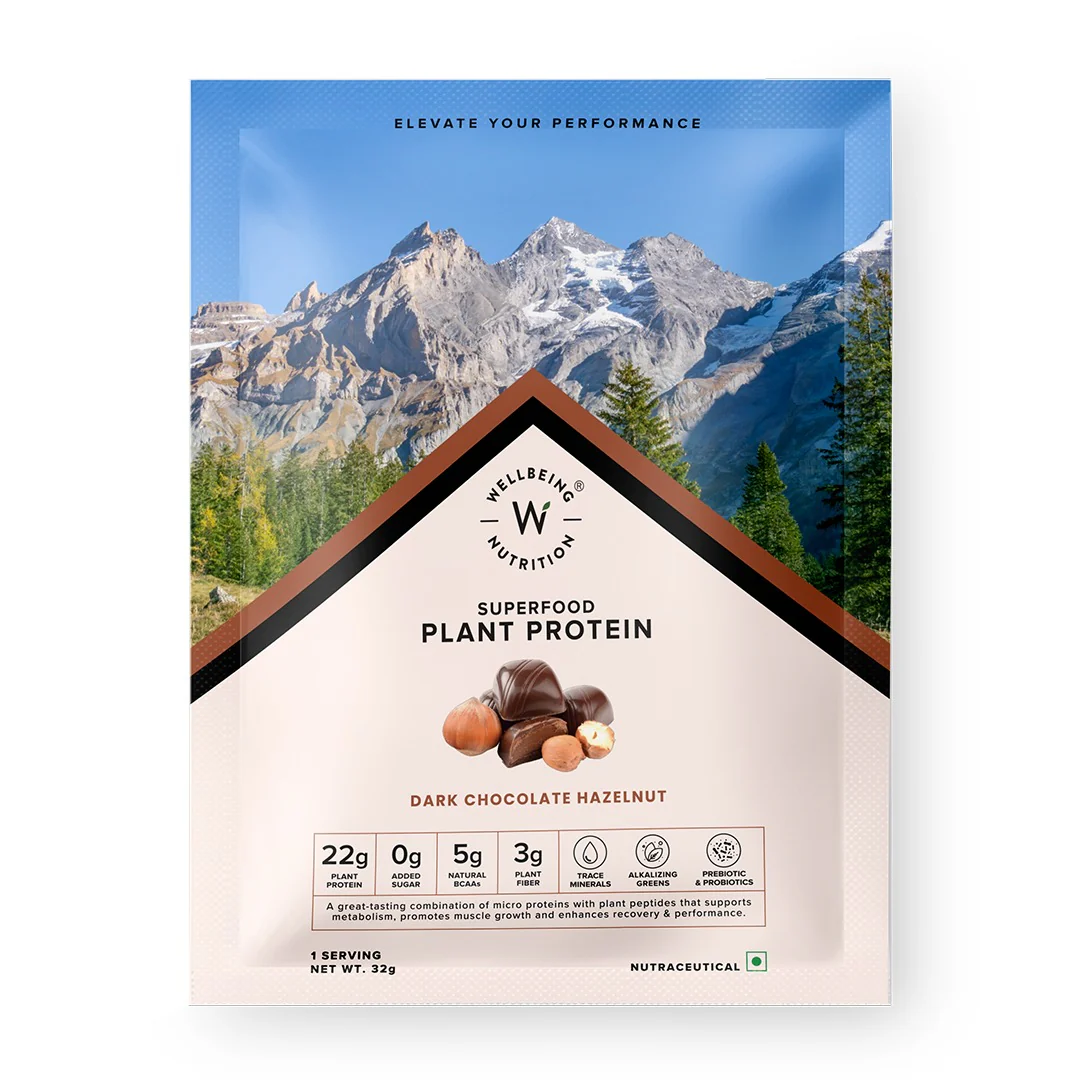Vegan Protein Dark Chocolate Hazelnut Sachet