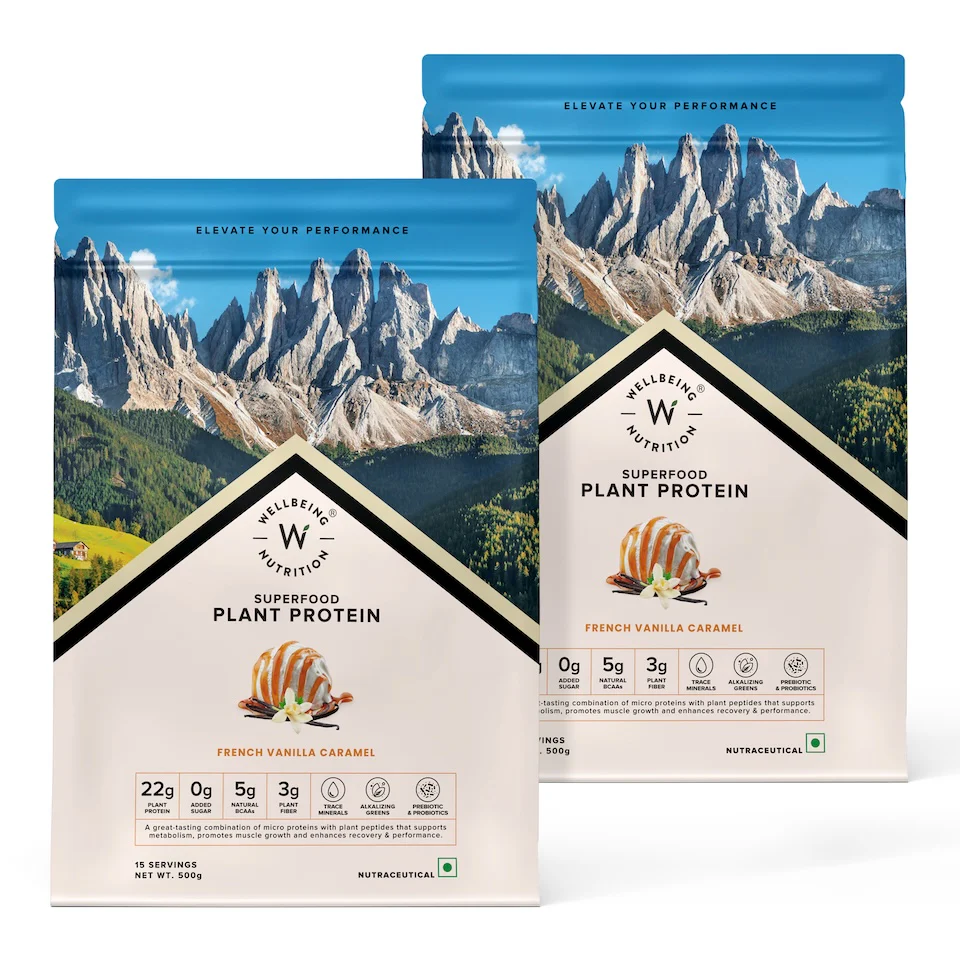 Vegan Protein 22g | 500g | 3B CFU Probiotics | French Vanilla Caramel - Image 13