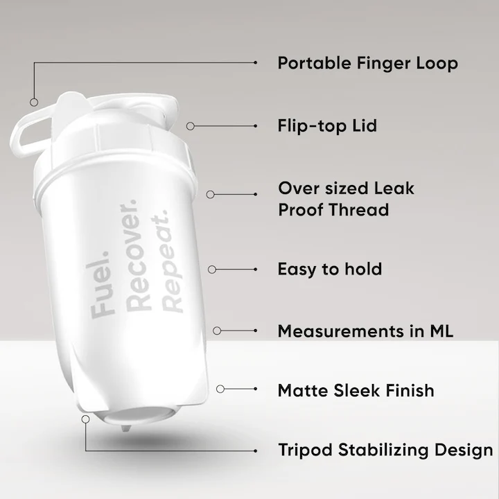 Wellbeing Nutrition Bullet Shaker Gift ( White ) - Image 4