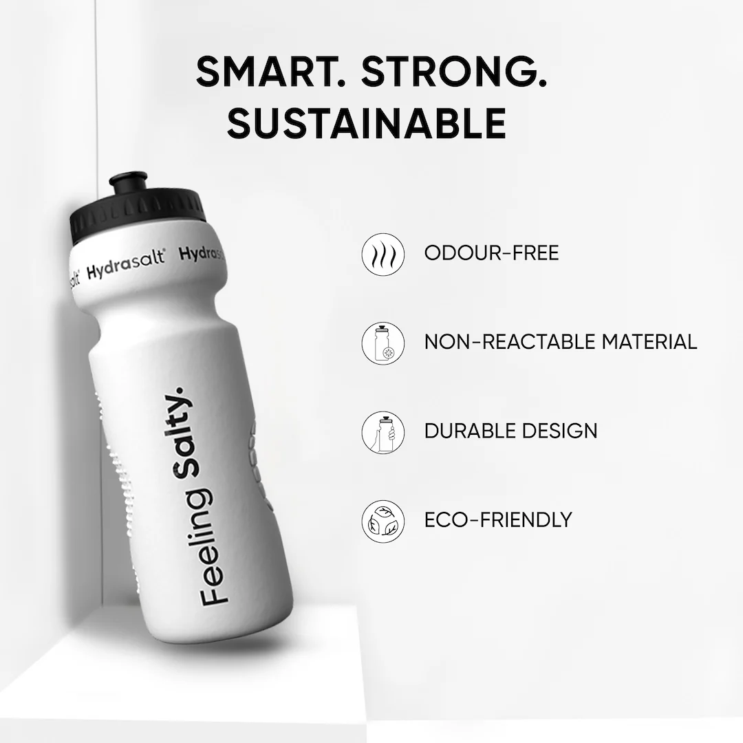 Wellbeing Nutrition Hydrasalt Squeeze Bottle (White) - Image 3