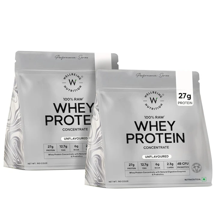 Whey Protein Concentrate 27g | 1kg | 4B CFU Probiotics | Unflavoured - Image 10