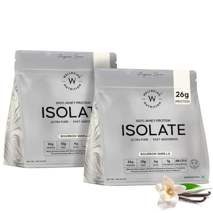 Whey Protein Isolate 26g | 1kg | 4B CFU Probiotics | Bourbon Vanilla - Image 13